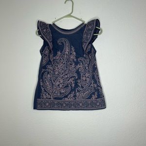 Women’s Abercrombie & Fitch,Sleeveless Ruffled, Top